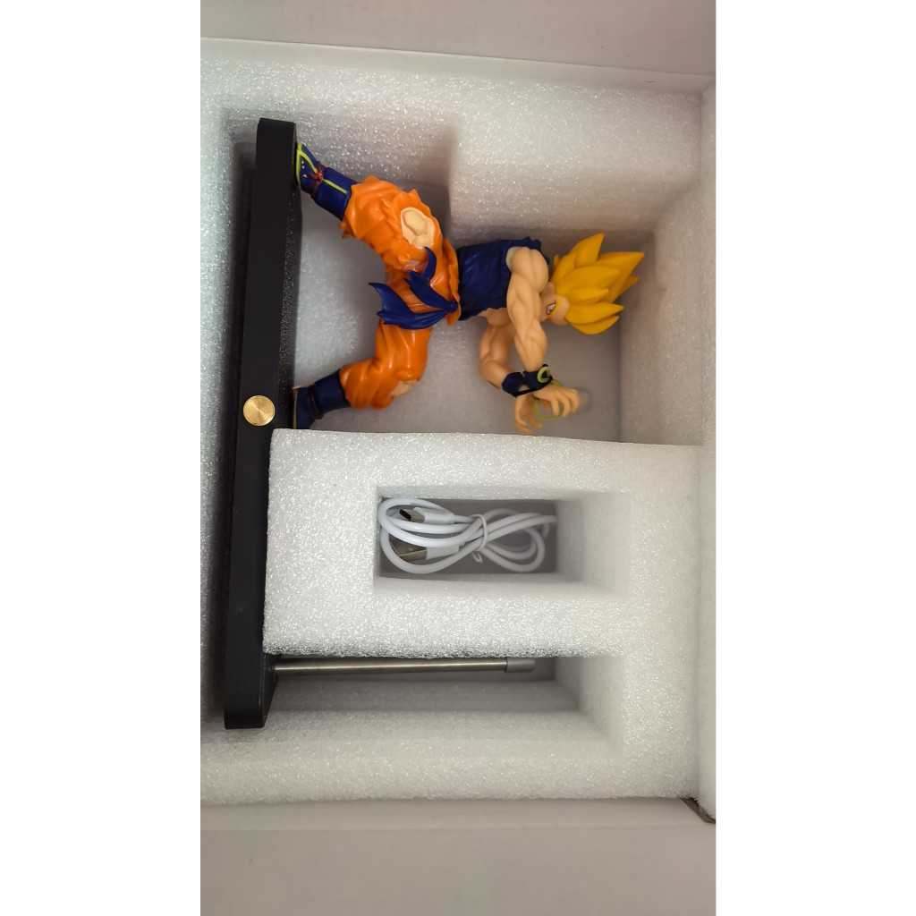 Dragon Ball Goku Kamehameha Đèn Ngủ LED Anime Trang Trí Sưu Tập Quà Tặng Cho Người Hâm Mộ
