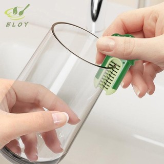 [ELOY] Bàn chải làm sạch 3 trong 1 Cốc chà sàn Tay cầm dài Chai lười Bàn chải rửa Bàn chải VN