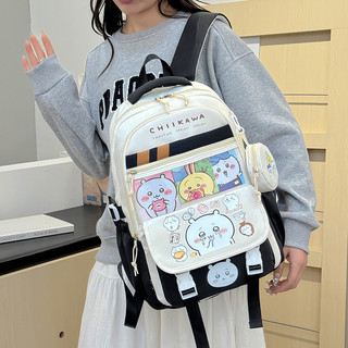 Ba Lô Chiikawa Cho Học Sinh Dung Tích Lớn Nhẹ In Hình Nữ Dễ Thương Usagi School Bag