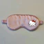 YT4 Phim Hoạt Hình HelloKitty In Mắt Mặt nạ Silk Blackout Eye Mask Mềm Mại Và Thoải Mái Cho Văn Phòng Ngủ