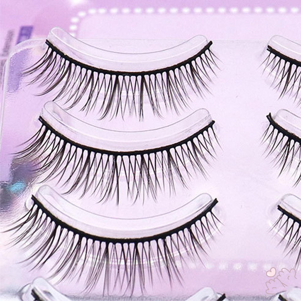 Dây Đen DIY Lông Mi Giả Lông Mi Lông Tơ Tự Nhiên Wispy Mi Món Quà Hoàn Hảo Cho Bé Gái Hoặc Nữ