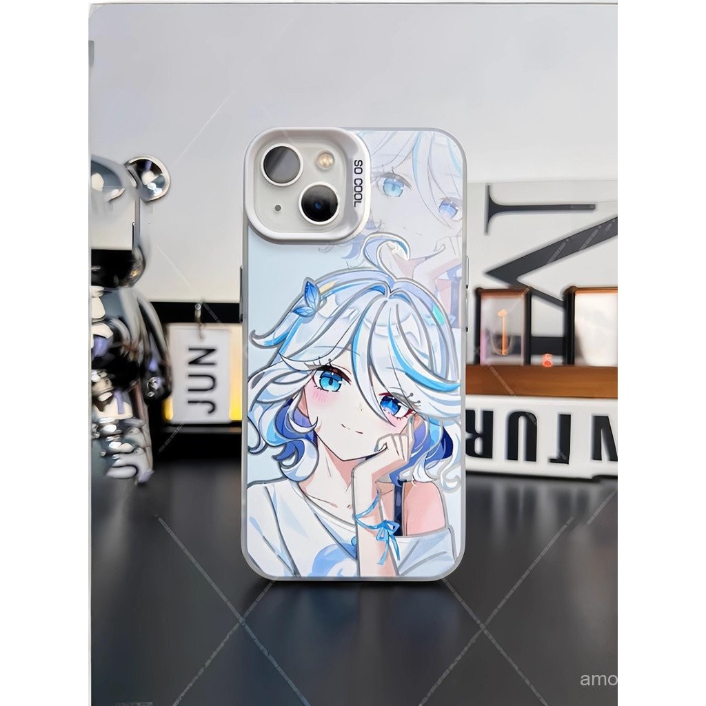 Ốp lưng điện thoại cho Honor X7A x9b x6b x8a 200 PRO 90 Lite Magic 5 6 P30 Pro Nova 7 Ốp lưng hoạt hình bằng acrylic cứng cho nữ genshin Impact furina citlali vỏ Anime chống sốc