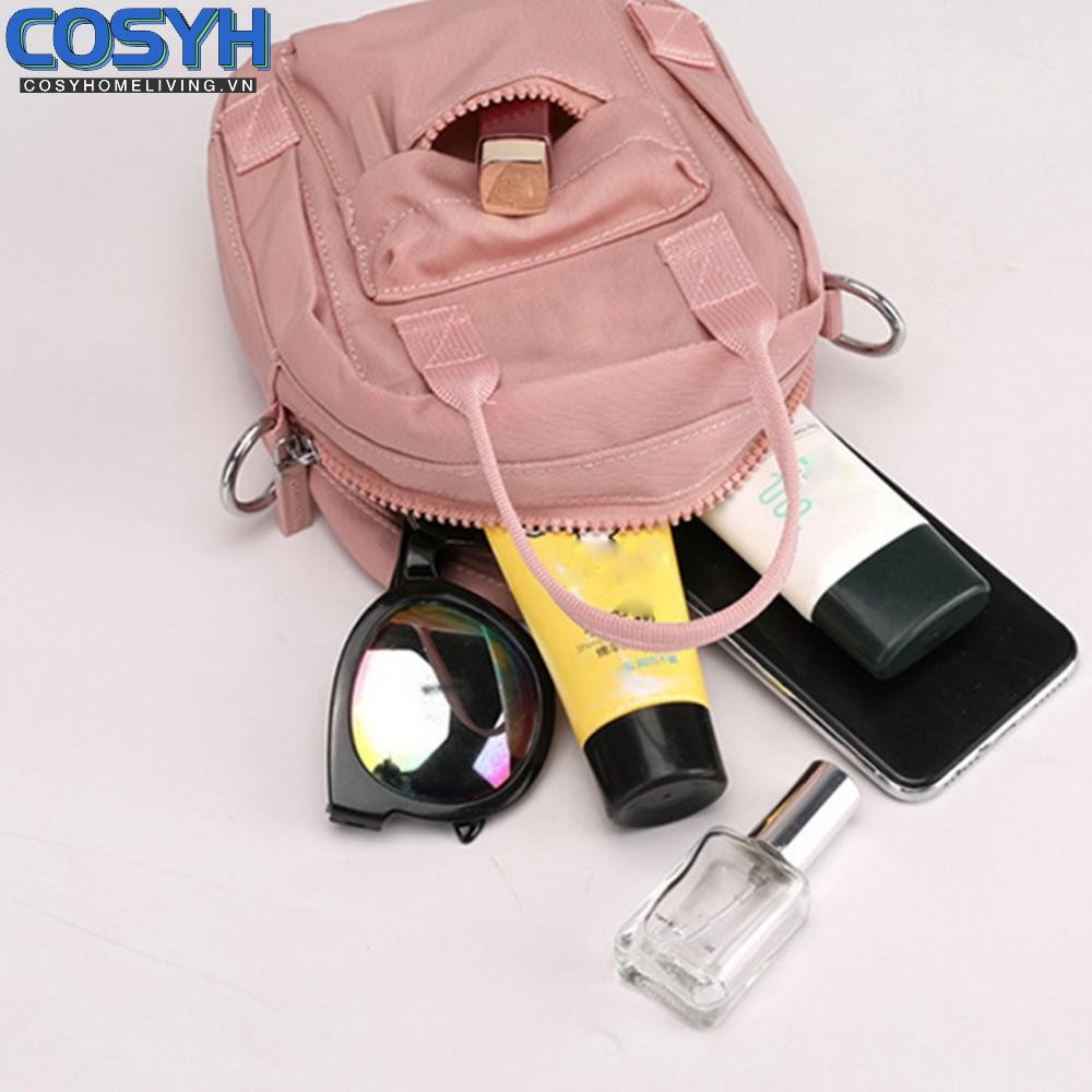 <cosyh>Shoulder Bag Trendy Versatile Zippers Crossbody Daily Female Free Size