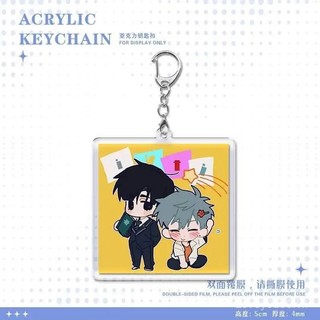 Móc khóa phẳng 2D ALIEN STAGE cho thời trang nữ, quà tặng acrylic