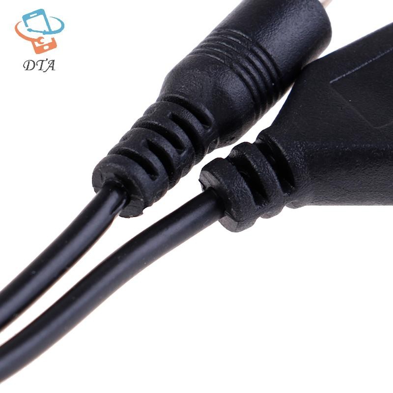 [DTA] 1Pc USB A Nam sang 3.5 * 1.35mm Đầu nối Dây cáp nguồn VN