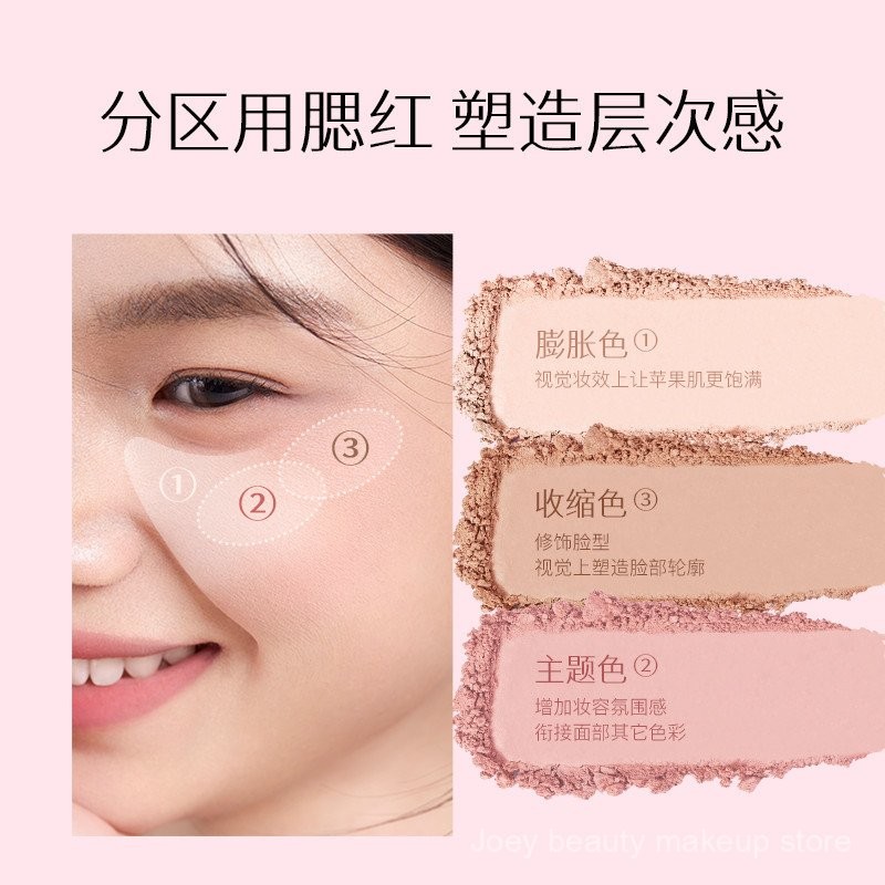 Spenny Blush màu sắc co giãn tự nhiên làm sáng và đánh highlight KEJM