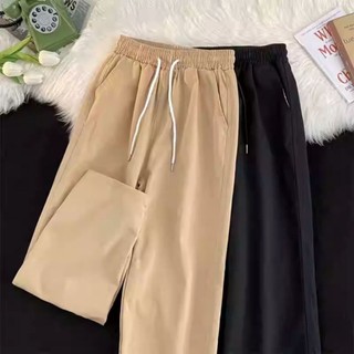 Quần Baggy Kaki Unisex Basic Ống Rộng Cạp Chun Form Quần Tây Siêu Tôn Dáng Chất Vải Mềm mại K01