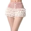 Treeling Sweet Pink Ren Viền Quần Short Nữ Vải Mềm Thời Trang Co Giãn Quần Short Cho Trong Nhà Và Outdoo