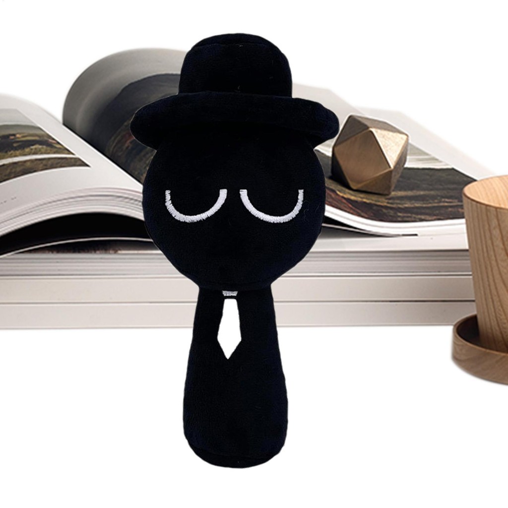 Sprunki Đồ Chơi Sang Trọng Sprunki Incredibox Trò Chơi Búp Bê Nhồi Bông Ngoại Vi Raddy Simon Tunner Jevin Đen saixit2vn