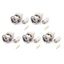 Bộ Chuyển Đổi Hàn Loại BNC Cho RG58 Cáp Coax BNC Nam Uốn Kết Nối 50Ohm Kết Nối BNC Nam Cắm Crimp Connector