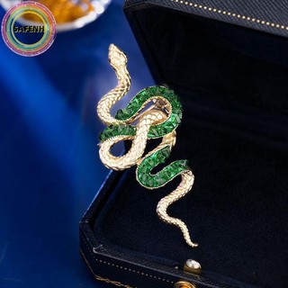 Safenh Hoa Rắn Thổ Cẩm Phong Cách Pháp Xương Rắn Thổ Cẩm Tinh Tế Và Có Thể Năng Phụ Kiện Quần Áo Lấp Lánh Trâm Cài Cao Cấp VN
