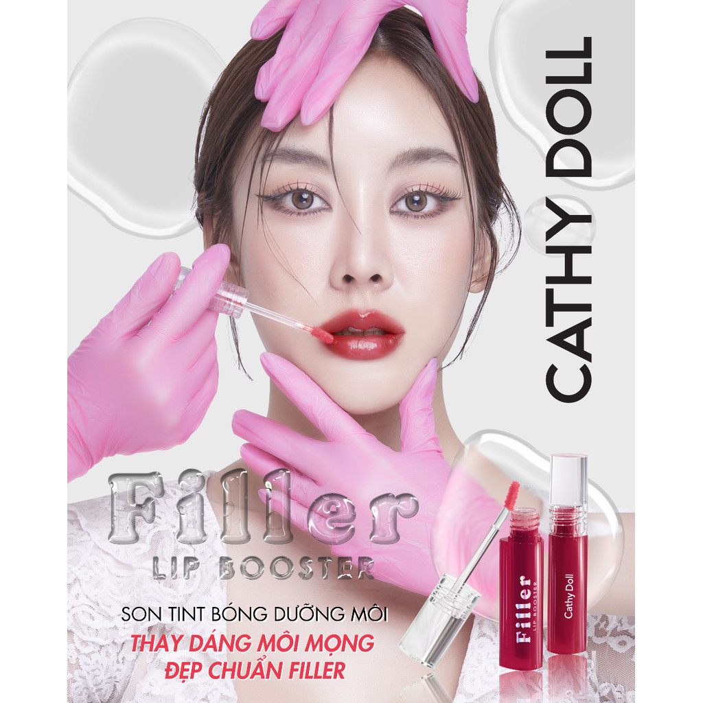 Mô tả Son Kem Bóng Cathy Doll Filler Lip Booster 3.3g - 1