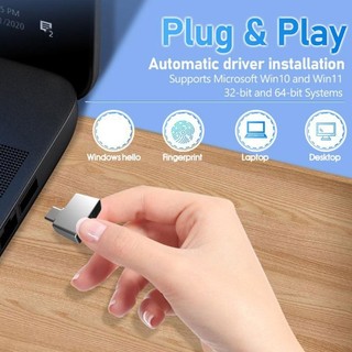 Ez Đầu đọc vân tay USB C nhỏ gọn để truy cập nhanh vào máy tính cửa sổ