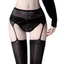 Exhila Dầu Bóng Garter Thắt Lưng Đùi Vớ Ren Quần Lót Quần