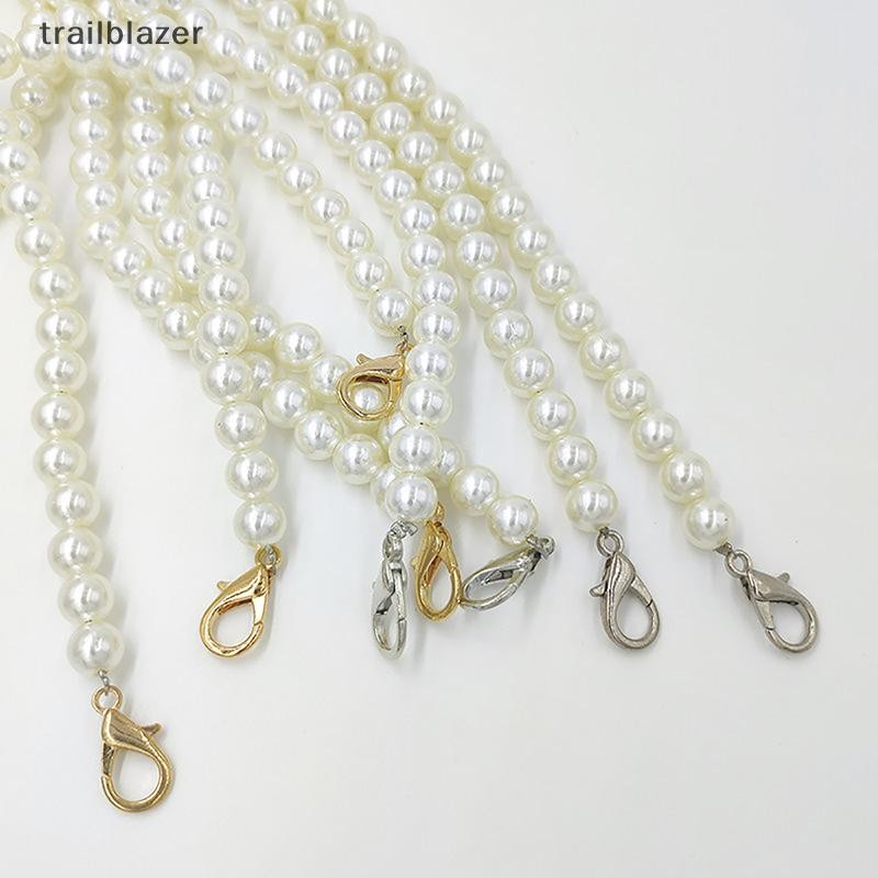 Trailblazer Có Thể Tháo Rời Chống Mất Túi Ngọc Trai Dây Đeo Đa Năng Túi Xách Tay Cầm DIY Ví Thay Thế Dài Đính Hạt Dây Xích Túi Phụ Kiện Mới