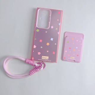 Ốp lưng hoa nhỏ tươi năm mới Note 20 ultra S25 plus cho Samsung A23 A24 A25 a55 s22 s22plus ultra Girly S23 S23Plus s23fe s24 s24plus s24ultra s21FE Vỏ