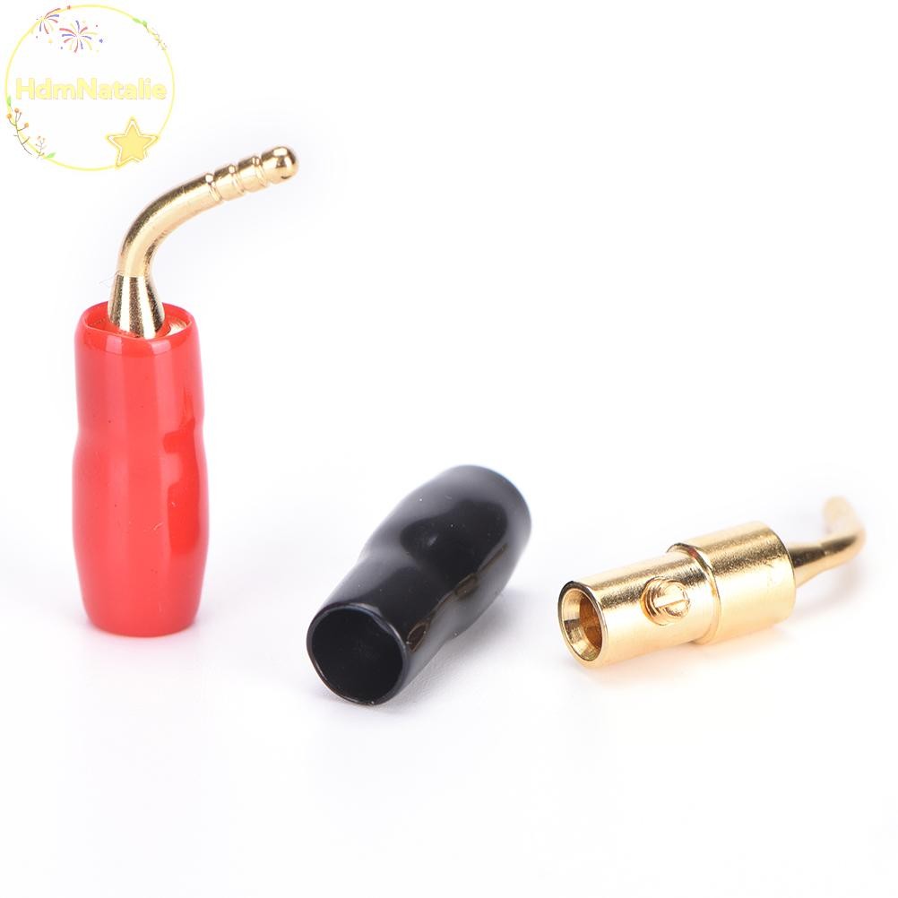 Hdmnatalie 8 Chiếc 2MM Loa Âm Thanh Cáp Pin Cắm Chuối Đầu Nối Vít Cho Hifi Bán VN
