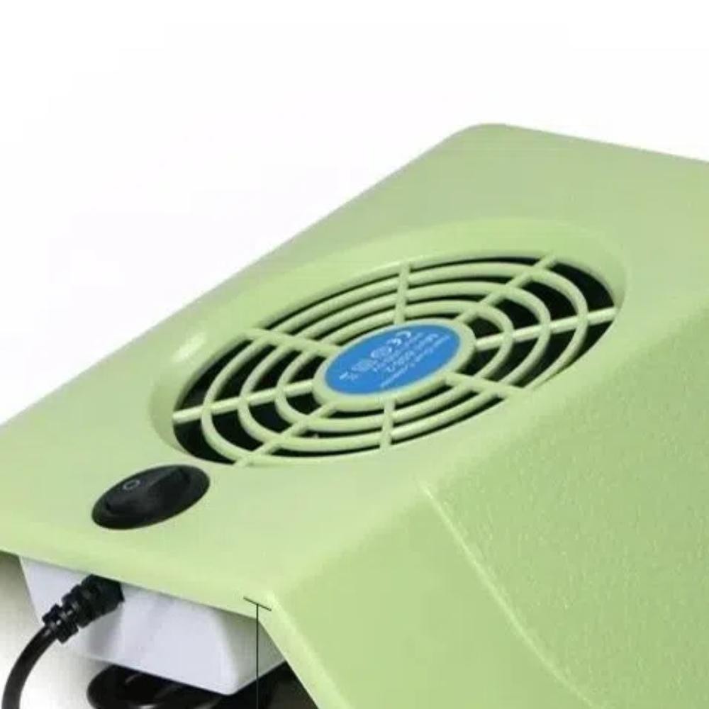 JSJJING Nail Art Dust Collector, Máy hút bụi móng tay USB có độ ồn thấp, Quạt hút 40W mạnh mẽ bền bỉ Dụng cụ máy làm móng tay cho Salon nghệ thuật làm móng tay