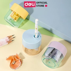 Gọt chuốt bút chì DELI 2 lổ lớn, nhỏ.