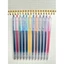 Bút Deli viết bi gel pen nước dạng bấm DELI EG118 G118 đủ 12 màu.