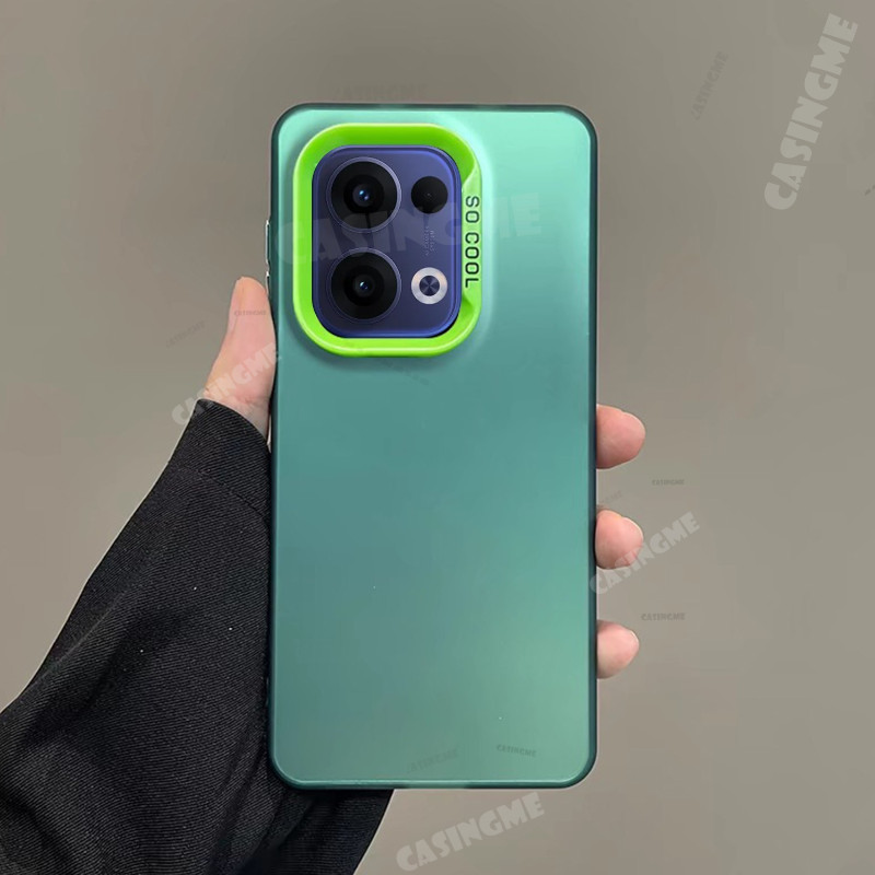OPPO Reno15 5G 2025 Mạ Sang Trọng Aurora Skin Matte Casing Cho OPPO Reno 13 Reno13 OPPOReno13 13Reno F Pro 4G 5G 2024 Ốp Điện Thoại Bảo Vệ Camera Nhiều Màu Sắc Ốp Lưng Chống Sốc