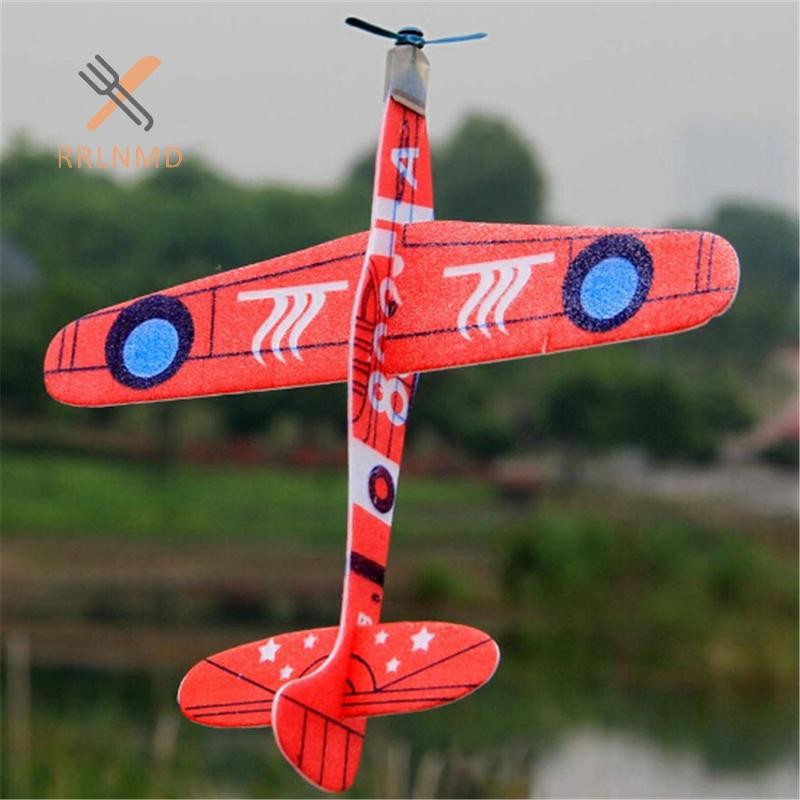 RRLNMD 19cm Ném Tay Bay Glider Máy Bay Bọt Máy Bay Đảng Túi Chất Làm Đầy Đồ Chơi Trẻ Em MỚI