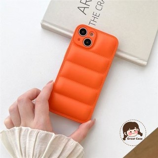 Ốp điện thoại 3D Down Jacket mới cho Redmi Note 12 12R 12S Pro Plus Turbo A4 A3 Pro A3X A2 A2 Plus Turbo 4 Vỏ màu trơn Bạc Đen Trắng Cặp đôi Vỏ mềm chống rơi