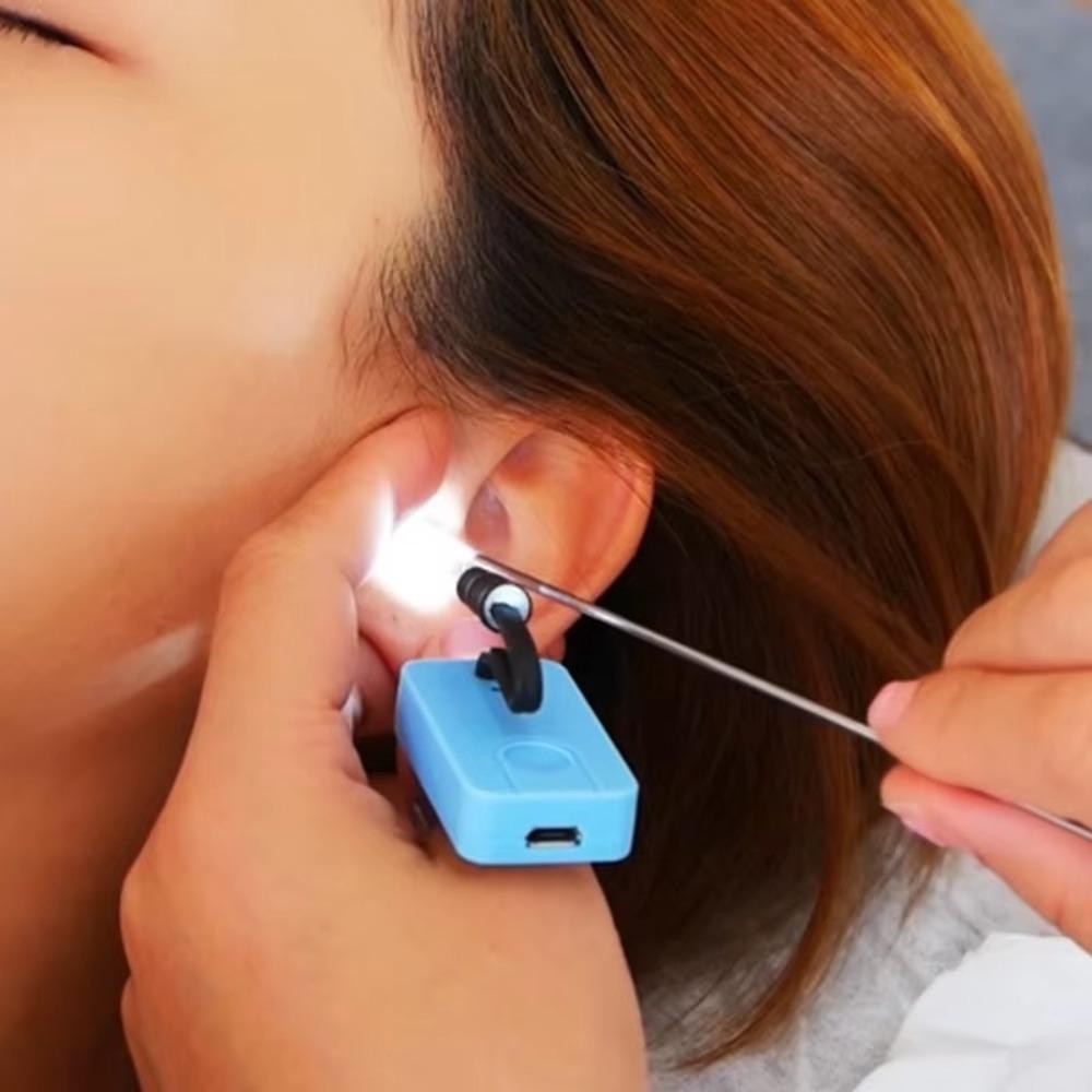 Đèn lấy tai MISUPS, Đèn lấy tai có thể điều chỉnh góc chiếu sáng có thể sạc lại, Đèn làm nổi bật bền bỉ Dụng cụ lấy ráy tai | BigBuy360 - bigbuy360.vn
