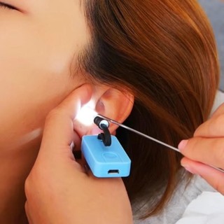 Đèn soi tai MODOMINO, đèn ngón tay cái sạc lại, điều chỉnh độ sáng, dụng cụ ráy tai bền bỉ