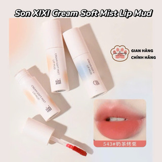 [XIXI] Son Kem Lì XiXi Cream Soft Mist Lip Mud Dưỡng Ẩm Mịn Màng Dễ Tô Màu Lâu Trôi