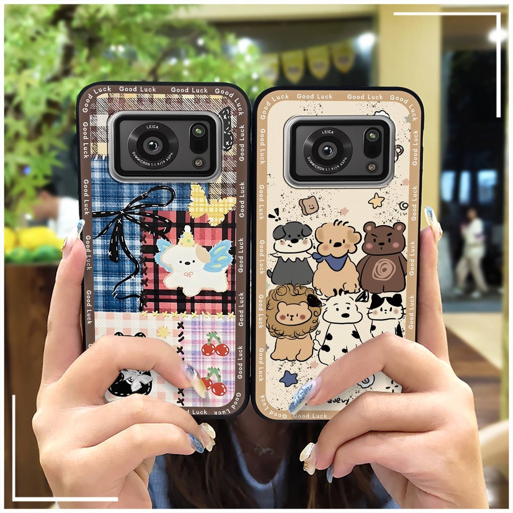 Túi Điện Thoại Dễ Thương Ốp Lưng Điện Thoại Sharp Aquos R6 / SH-51B / P6 / R6G TPU Bền Di Động Ốp Lưng Bảo Vệ Điện Thoại Thiết Kế Thời Trang Hoạt Hình Chống Bụi Chống Thấm Nước Vỏ Điện Thoại Di Động Graffiti