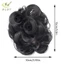 Bun Tóc Tổng Hợp Sống Động Như Thật Lộn Xộn Tóc Giả Hoa Bud Grip Kẹp Co Giãn Nữ Tóc Giả Miếng Lụa Nhiệt Độ Cao VN