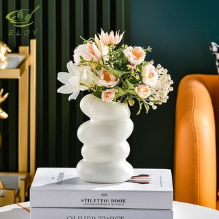 [ELOY] Bình nhựa xoắn ốc Bắc Âu Hộp đựng hoa sáng tạo cho nhà bếp Phòng ngủ khách Trang trí nhà cửa Trang trí VN