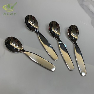 [ELOY] Bộ đồ ăn trẻ em bằng thép không gỉ dày làm sâu Thìa trẻ em Eag Muỗng nĩa bằng thép không gỉ 304 Nĩa trẻ em VN