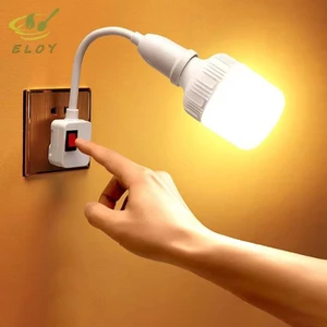 Dailyhome Cắm Bộ Chuyển Đổi Ổ Cắm Đèn Tường Linh Hoạt E27 Bóng Đèn Nối Dài Giá Đỡ VN