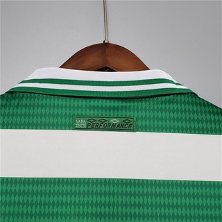 98 99 Celtic Home Retro Soccer Jersey Celts Football ÁO THUN 1998 1999