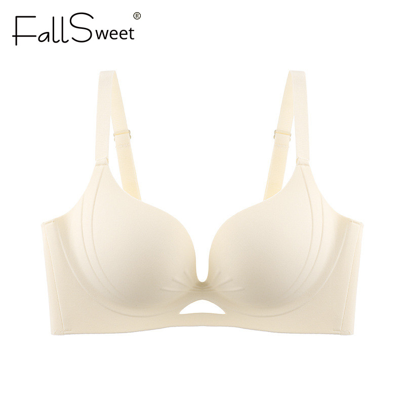 FallSweet 1/3 Cái Ngực Nhỏ Liền Mạch Push Up Bras Dây Miễn Phí Hỗ Trợ Mềm Mại Đồ Lót Chống Chảy xệ | BigBuy360 - bigbuy360.vn