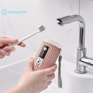 < zhuliye246 > Hộp đựng bàn chải đánh răng di động Bảo vệ hộp đựng đồ cắm trại du lịch