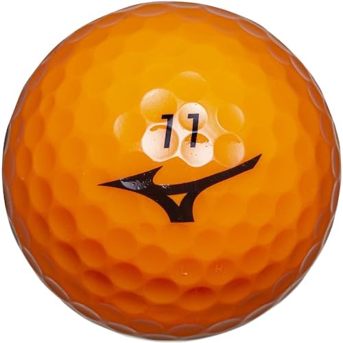 Bóng Golf MIZUNO D201 – 2 Lớp, Cảm Giác Mềm, Đánh Xa –  Cam