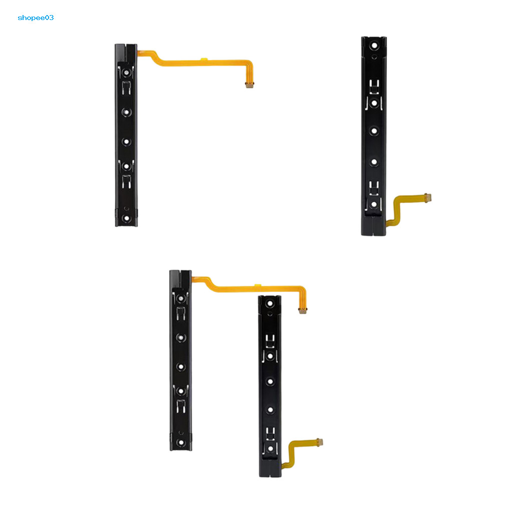 [Ky] Đường ray trượt kim loại chất lượng cao Thay thế đường ray trượt Nintendo Switch Bộ thanh trượt đường ray thay thế Công cụ sửa chữa tự làm dễ dàng cho game thủ Đông Nam Á