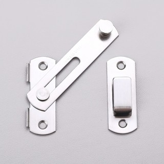 Then cài khóa cửa, chốt khóa cửa chất inox bền bỉ và chắc chắn SUNND