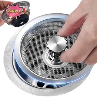 Pnpia Thép không gỉ Bồn Rửa Nhà Bếp Lọc Lưới Bồn Rửa Cống Lọc Phòng Tắm Thoát Sàn Bắt Chất Thải Lỗ Lọc Bồn Rửa Phụ Kiện Boutique