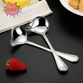 Pnpia Stew Dipper Tay Cầm Dài Dụng Cụ Nấu Ăn Canh Thép Không Gỉ Vịt Miệng Hình Thìa Nhà Bếp Ladle Bộ Đồ Ăn Muỗng Nhà Hàng Boutique