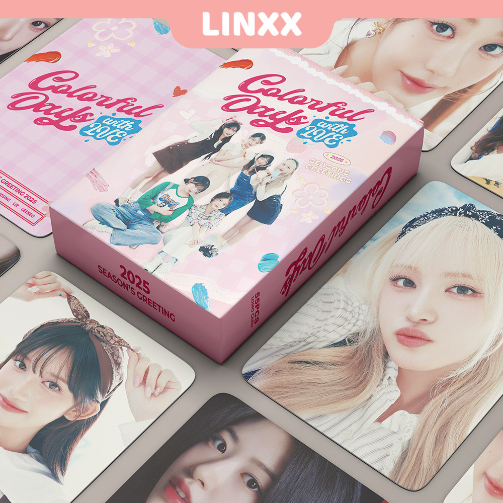 Linxx 55 Chiếc IVE Nhiều Màu Sắc Ngày Album Lomo Card Kpop Photocards Bưu Thiếp Series