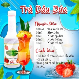 [Có sẵn] Siro chai nhựa Chang Thai 1L