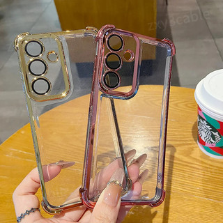 Ốp Chống Sốc Sang Trọng Cho Samsung Galaxy A57 A37 A55 A56 A17 A07 A36 S26 A35 A16 A06 5G 4G 2024 Ốp điện thoại Silicon Mềm Trong Suốt Cho SamsungA55 A15 A25 A73 Ốp điện thoại