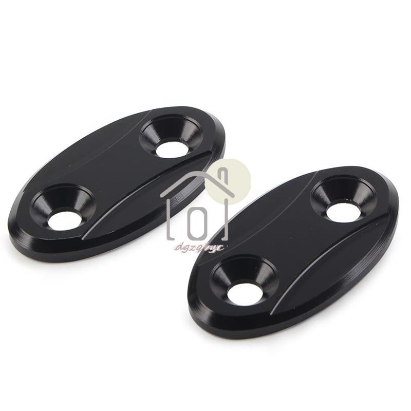 Xe Máy Khối TẮT Tấm Chiếu Hậu Gương Lỗ Bao Cho Xe BMW S1000RR 2009-2019 YAMAHA R1 2007-2014 Linh Kiện Thay Thế Màu Đen