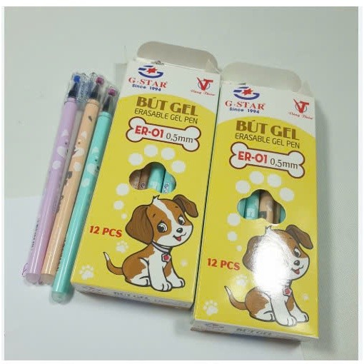 [ BÁN 3 CÂY ] Bút gel xoá được Gstar G Star ER-01