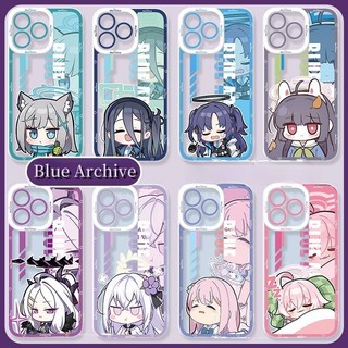 Ốp Lưng Cho Huawei P30 Pro Honor 90 Lite X9A X9B X8B X7B 20 Nova 3i 5T 7i 6SE 7SE 9SE Y9 Prime 2019 Blue Archive Phim Hoạt Hình Anime Bảo Vệ Toàn Diện Vỏ Điện Thoại Trong Suốt
