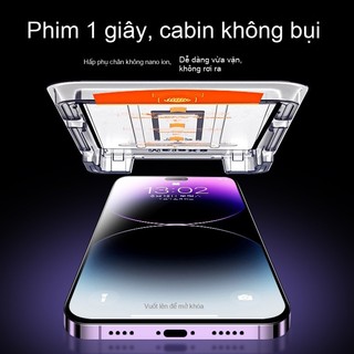 Kính cường lực iPhone 9H, chống nhìn trộm, chống ánh sáng xanh, chống bụi – Dành cho iPhone 11 12 13 14 15 16 17 Pro Max